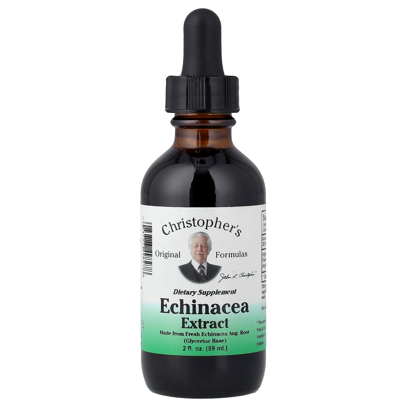 Christopher's Original Formulas, Echinacea Extract, Glycerine Base, 2 fl oz (59 ml)