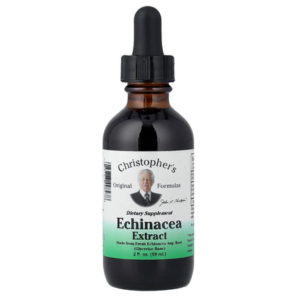 Christopher's Original Formulas, Echinacea Extract, Glycerine Base, 2 fl oz (59 ml)