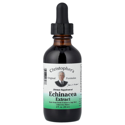 Christopher's Original Formulas, Echinacea Extract, Glycerine Base, 2 fl oz (59 ml)