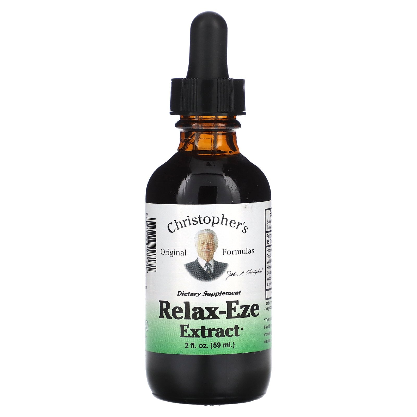 Christopher's Original Formulas, Relax-Eze Extract, 2 fl oz (59 ml)