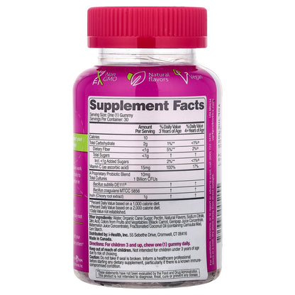 up4, Probiotics Kids Gummies, Berry Delicious, 30 Gummies