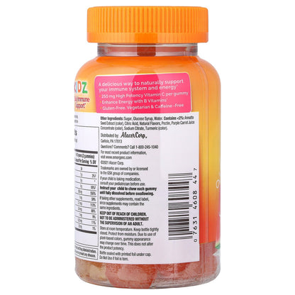 Emergen-C, Kidz, Daily Immune Support Gummies, Fruit Fiesta, 44 Gummies