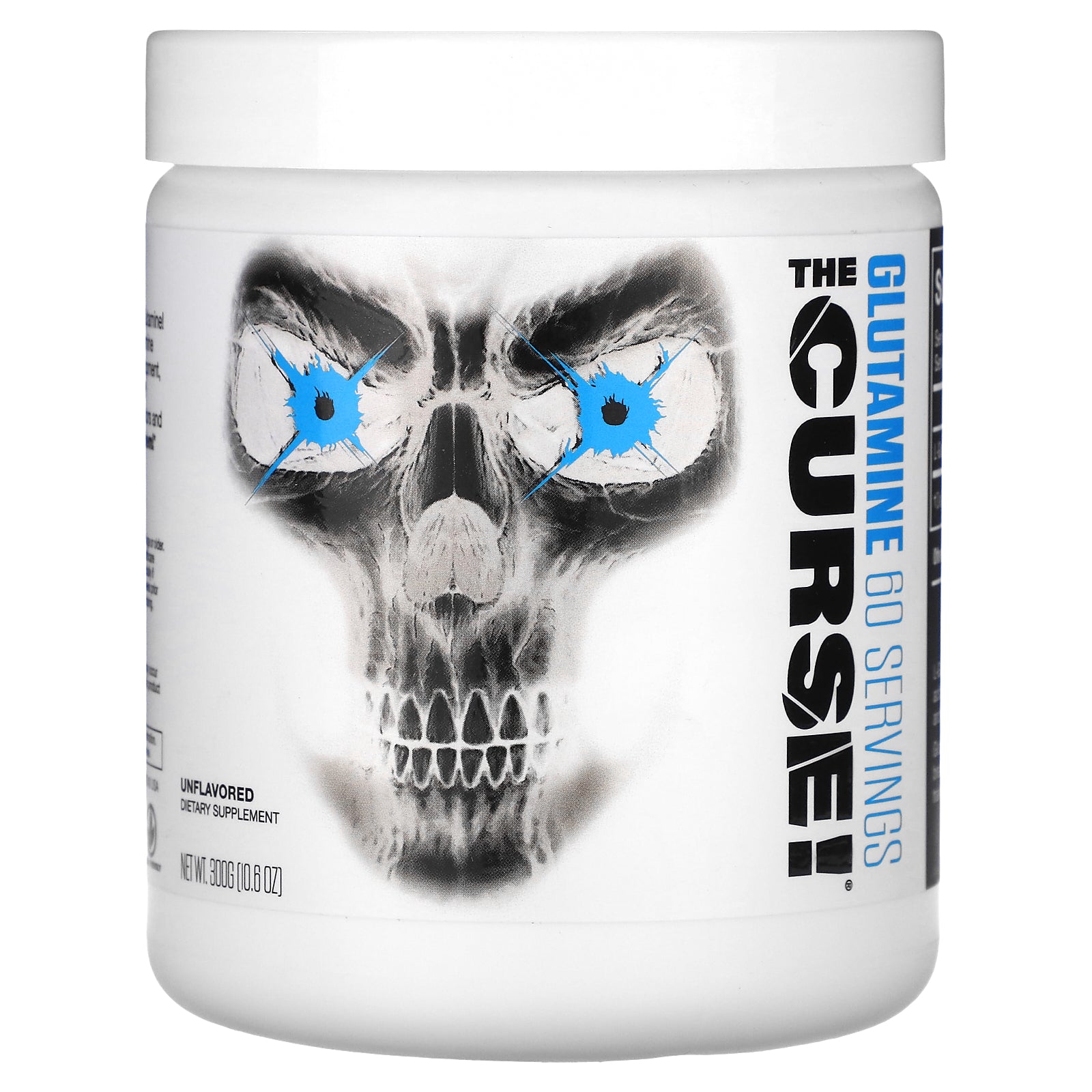 JNX Sports, The Curse, Glutamine, Unflavored, 10.6 oz (300 g)