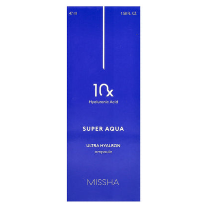 Missha, Super Aqua, Ultra Hyalron Ampoule, 1.58 fl oz (47 ml)