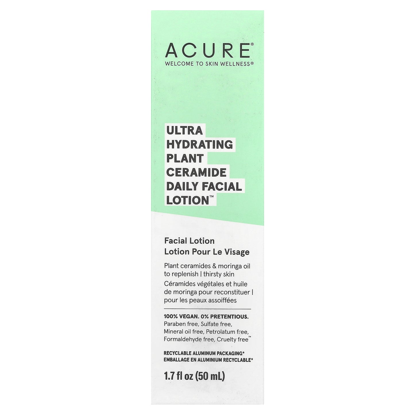 ACURE, Ultra Hydrating Plant Ceramide Daily Facial Lotion™, 1.7 fl oz (50 ml)