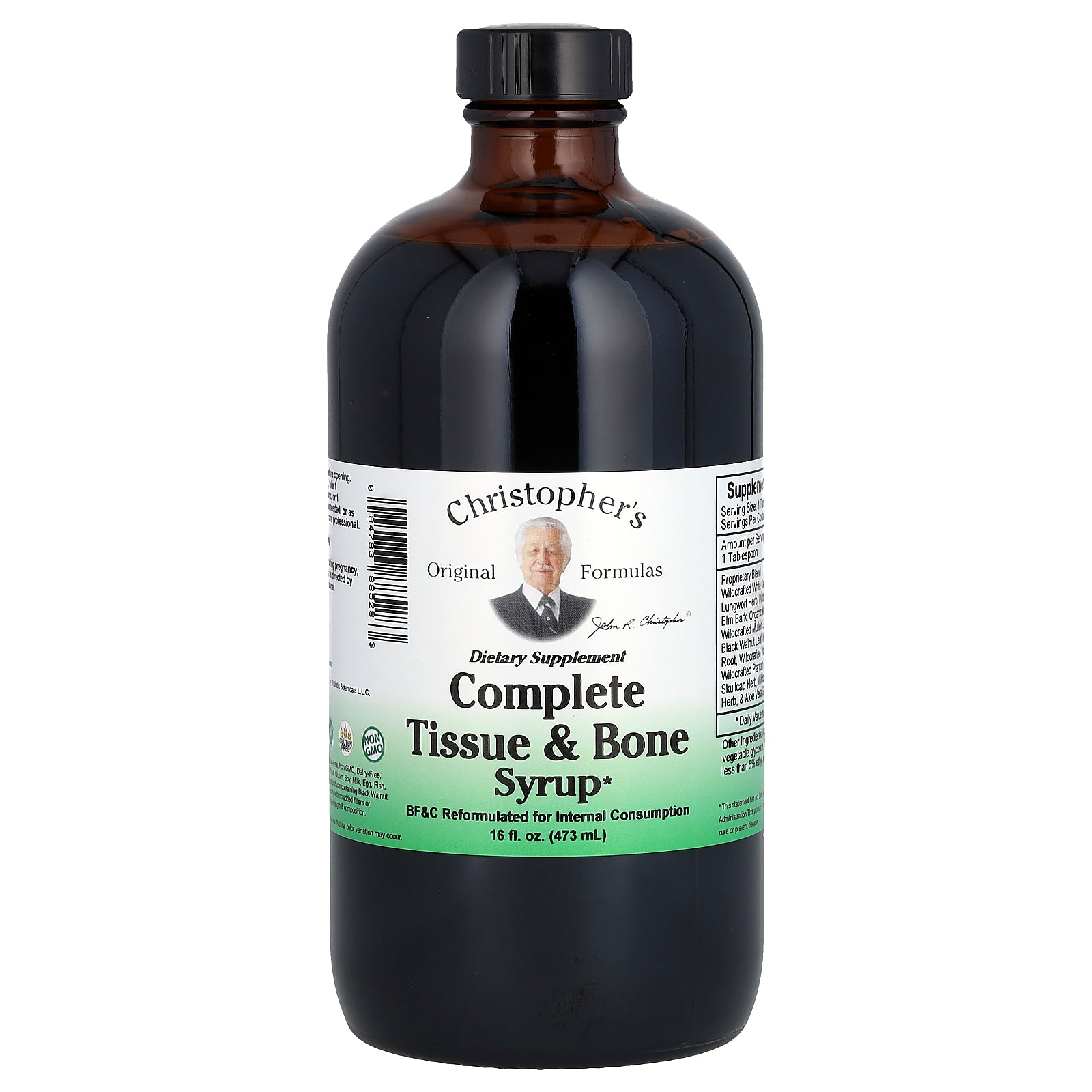 Christopher's Original Formulas, Complete Tissue & Bone Syrup, 16 fl oz (473 ml)
