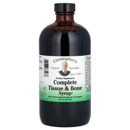 Christopher's Original Formulas, Complete Tissue & Bone Syrup, 16 fl oz (473 ml)
