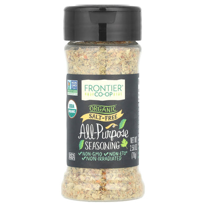 Frontier Co-op, Organic All-Purpose Seasoning, 2.5 oz (70 g)