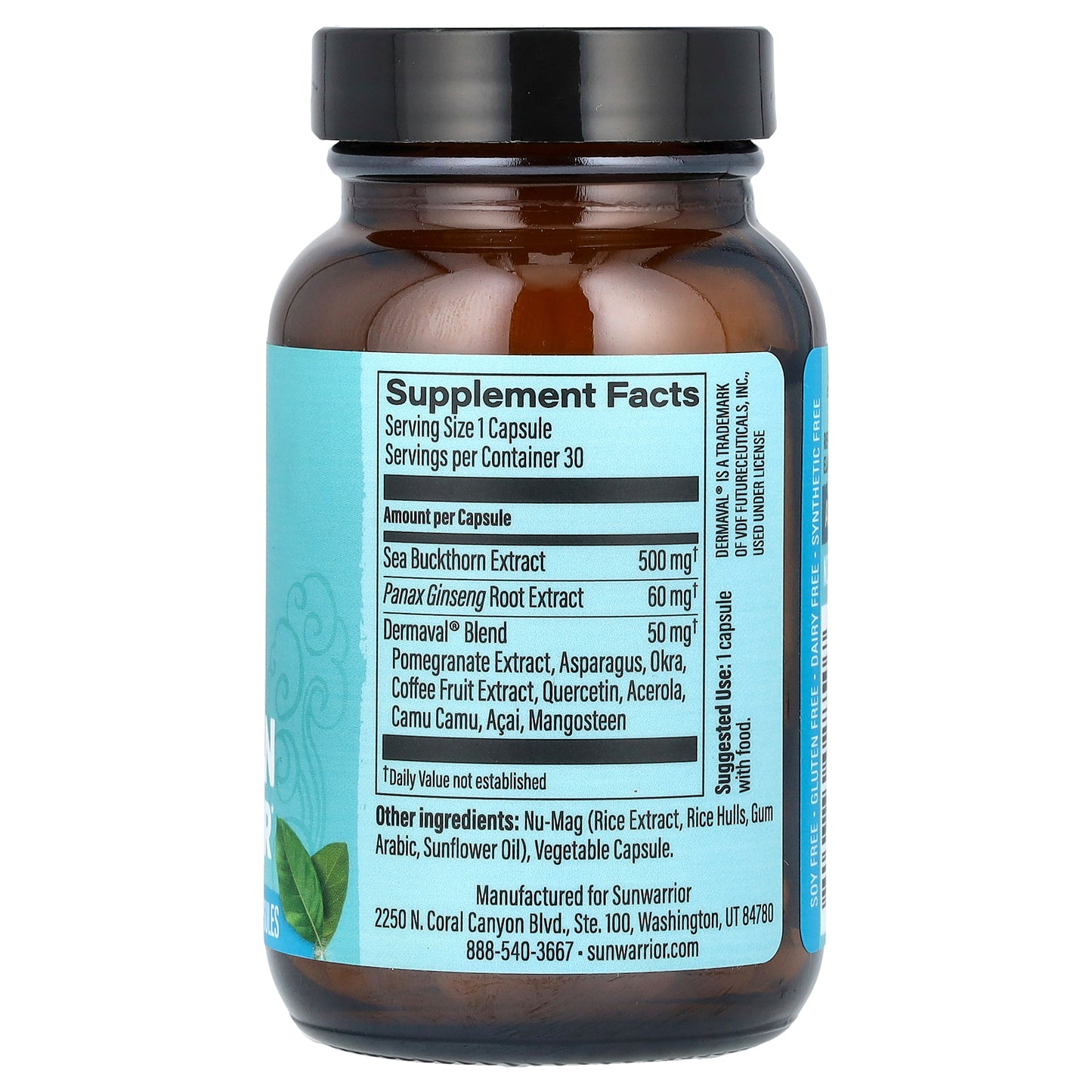 Sunwarrior, Collagen Protector, 30 Vegan Capsules