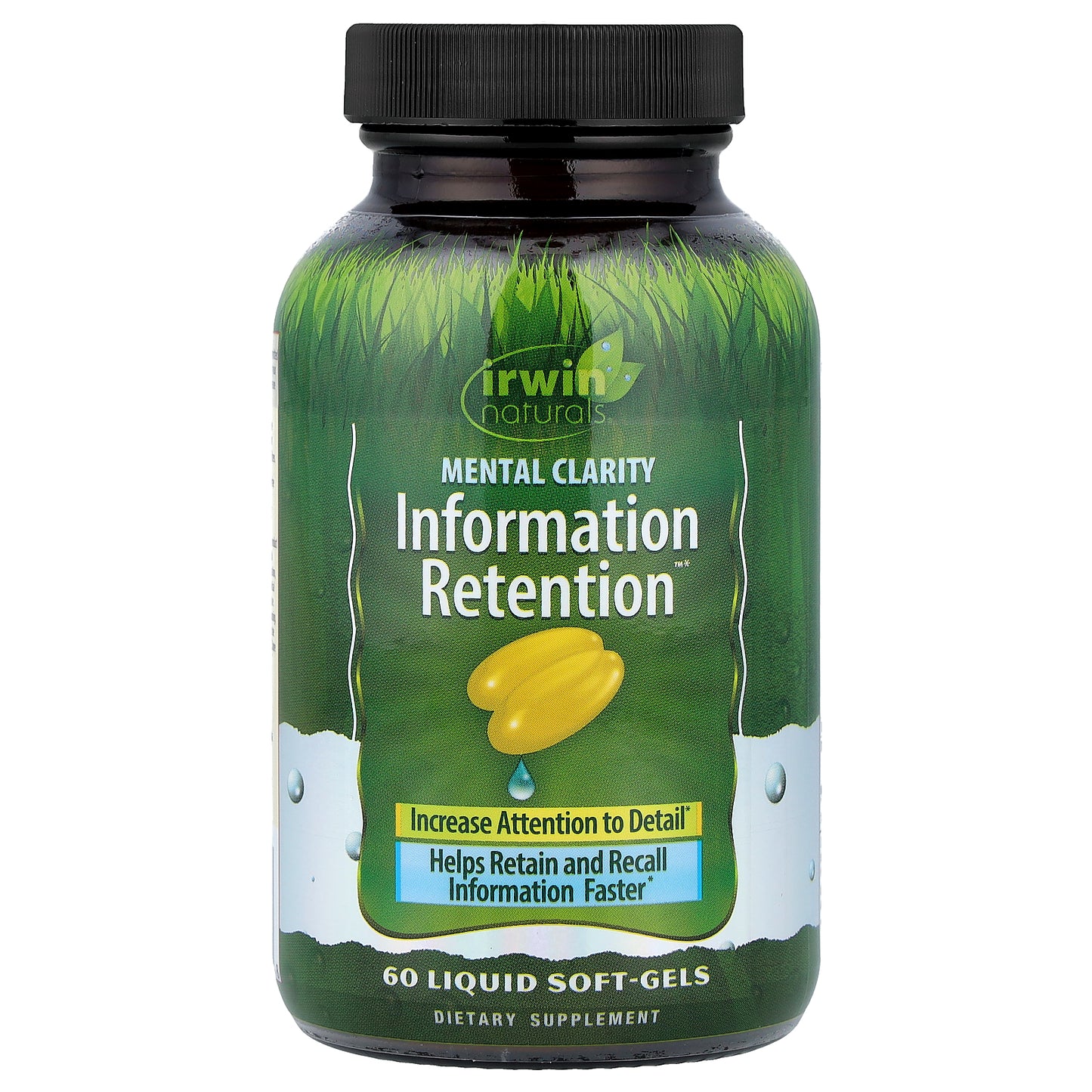 Irwin Naturals, Metal Clarity Information Retention™, 60 Liquid Soft-Gels