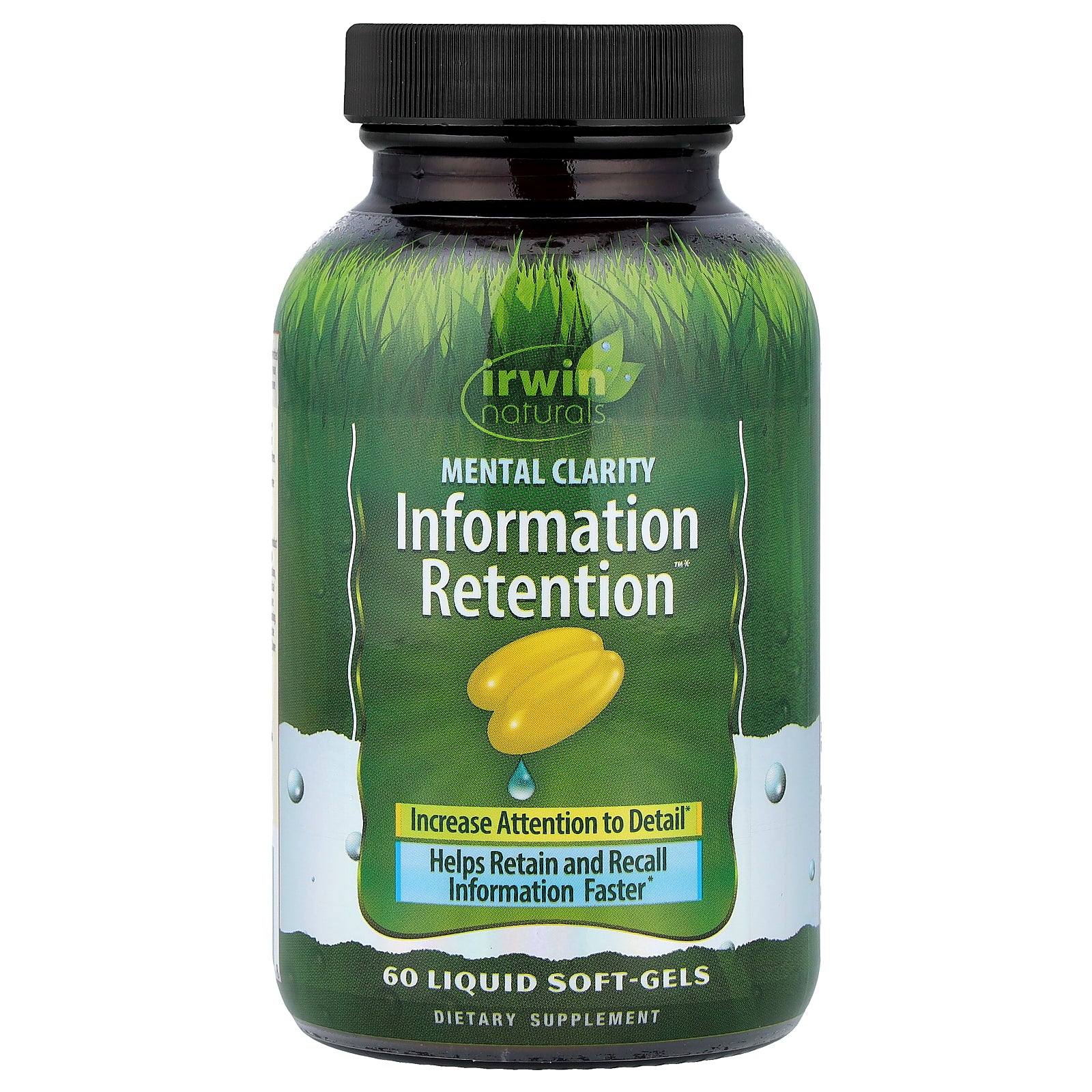 Irwin Naturals, Metal Clarity Information Retention™, 60 Liquid Soft-Gels