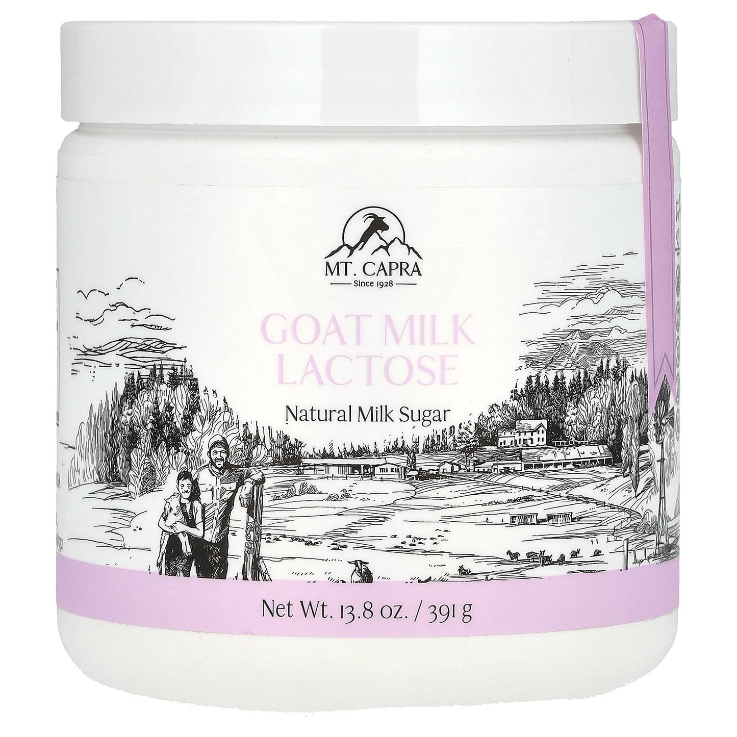 Mt. Capra, Goat Milk Lactose, 13.8 oz (391 g)