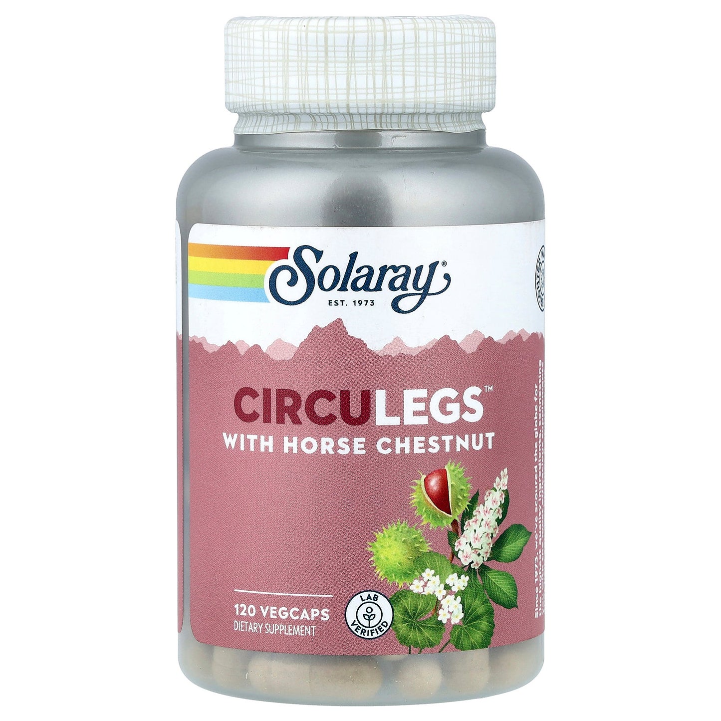 Solaray, CircuLegs™ with Horse Chestnut, 120 VegCaps