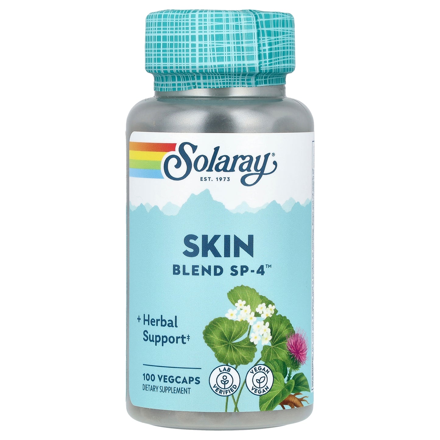 Solaray, Skin Blend, SP-4™, 100 VegCaps