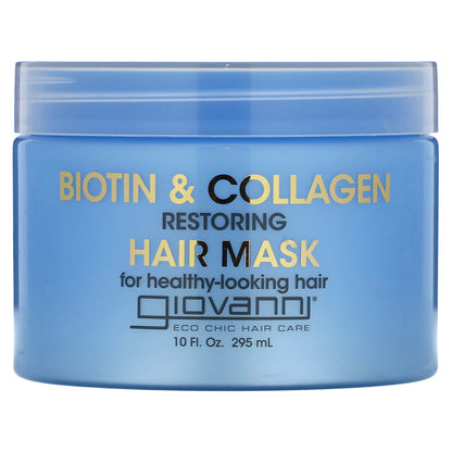 Giovanni, Biotin & Collagen Restoring Hair Mask, 10 fl oz (295 ml)