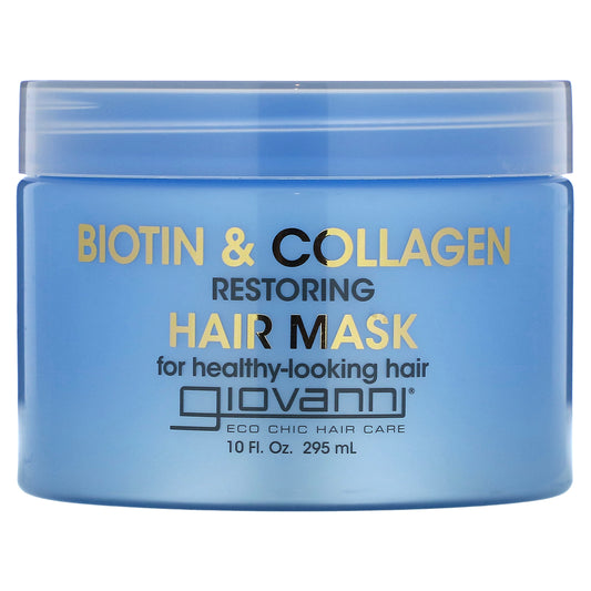 Giovanni, Biotin & Collagen Restoring Hair Mask, 10 fl oz (295 ml)