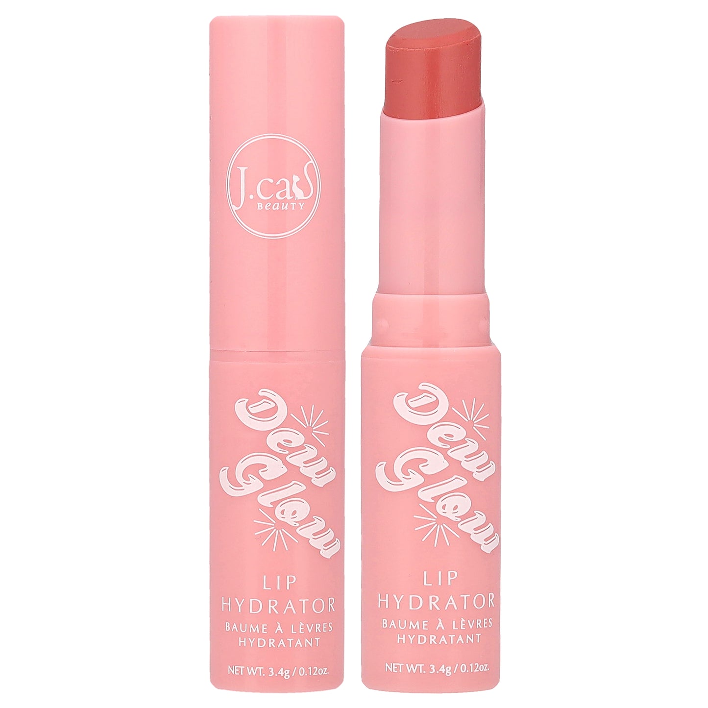 J.Cat Beauty, Dew Glow, Lip Hydrator, DLB107 Melting Your Heart, 0.12 oz (3.4 g)