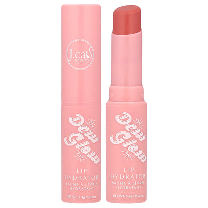 J.Cat Beauty, Dew Glow, Lip Hydrator, DLB107 Melting Your Heart, 0.12 oz (3.4 g)
