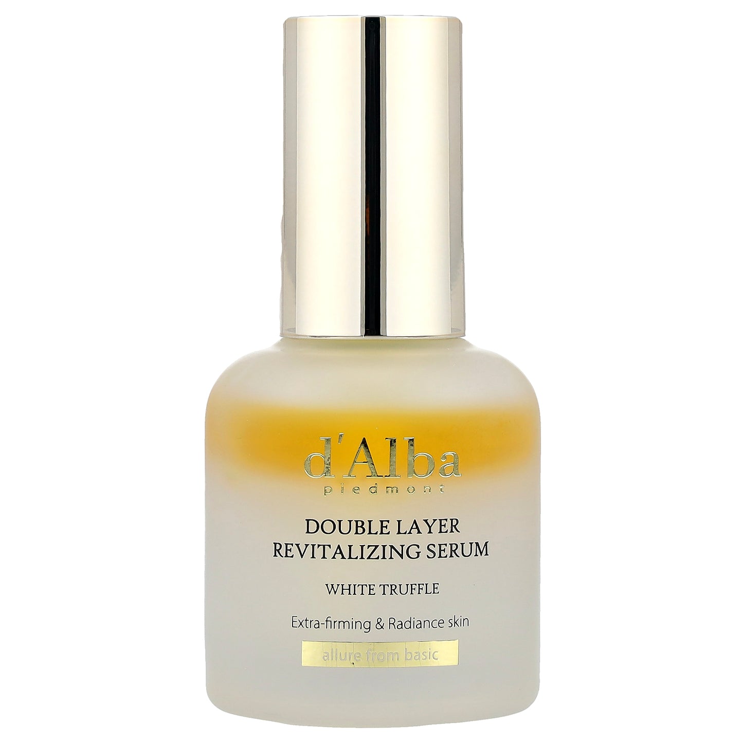 d'Alba, White Truffle Double Layer Revitalizing Serum, 1.01 fl oz (30 ml)