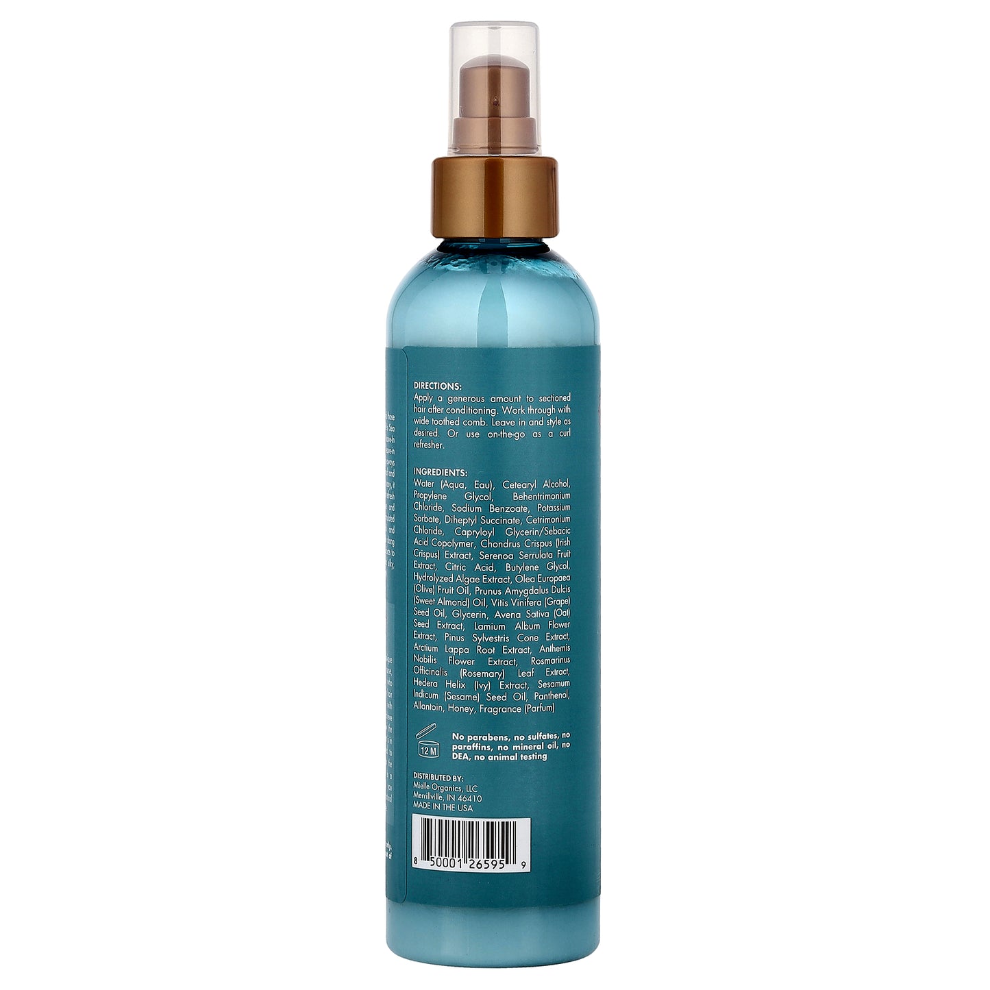 Mielle, Sea Moss Blend, Anti-Shedding, Leave-In Conditioner, 8 oz (235 ml)