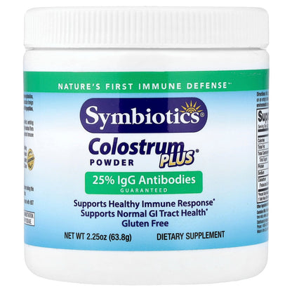 Symbiotics, Colostrum Plus® Powder, 2.25 oz (63.8 g)