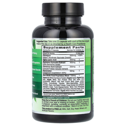 Emerald Laboratories, Blood Sugar Health, 60 Vegetable Caps