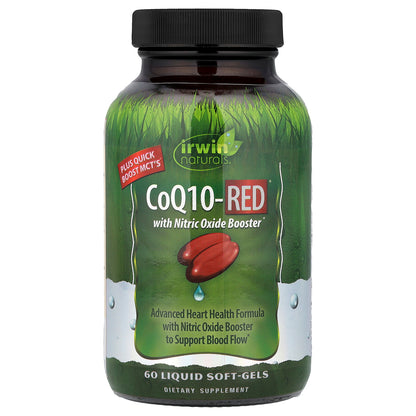 Irwin Naturals, CoQ10-Red®, 60 Liquid Soft-Gels