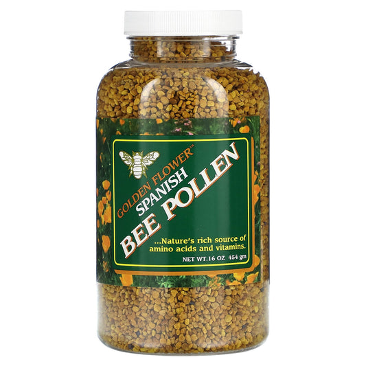 Golden Flower, Spanish Bee Pollen, 16 oz (454 g)