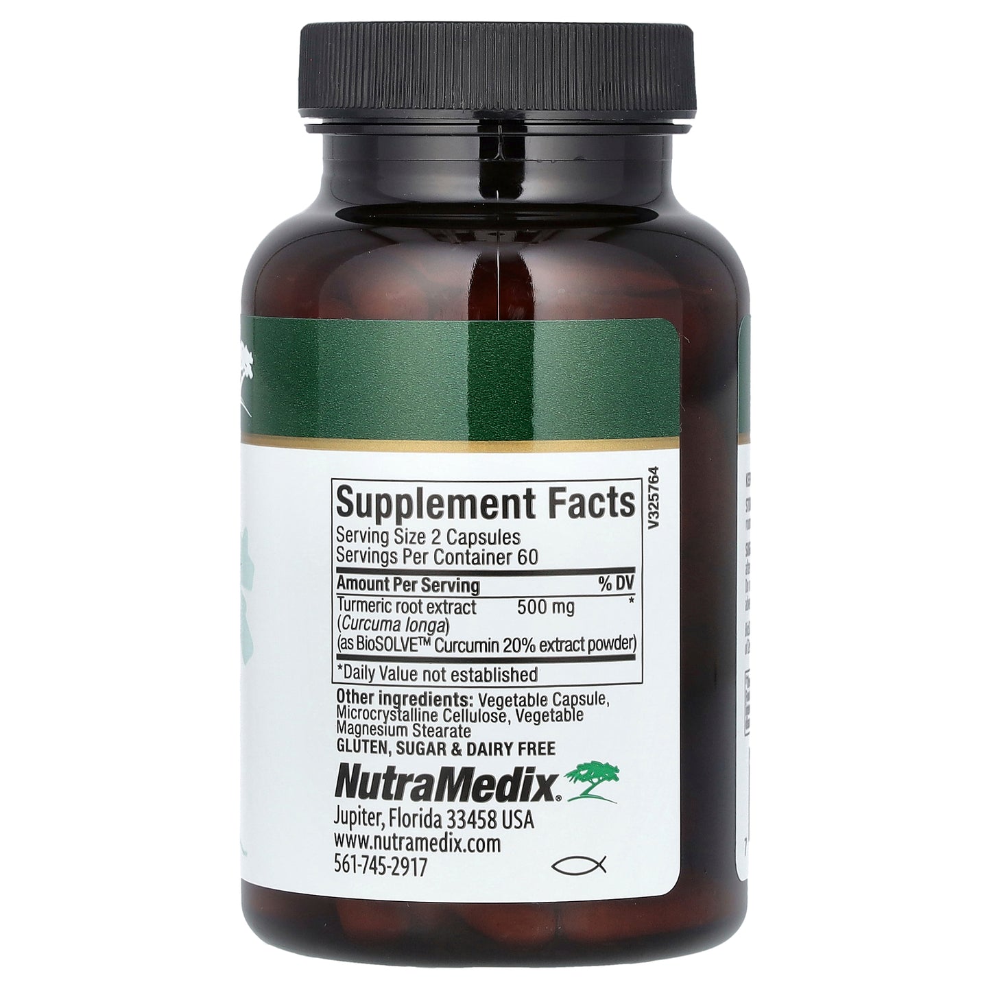 NutraMedix, Curcumin From Turmeric, 120 Vegetarian Capsules (250 mg per Capsule)