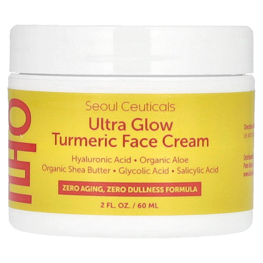 SeoulCeuticals, Ultra Glow Turmeric Face Cream, 2 fl oz (60 ml)