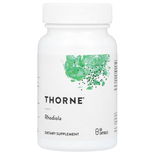 Thorne, Rhodiola, 100 mg, 60 Capsules