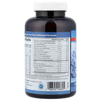 Carlson, Multi + Omega-3, 120 Soft Gels