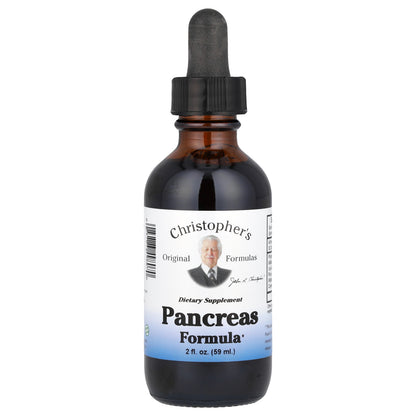 Christopher's Original Formulas, Pancreas Formula, 2 fl oz (59 ml)