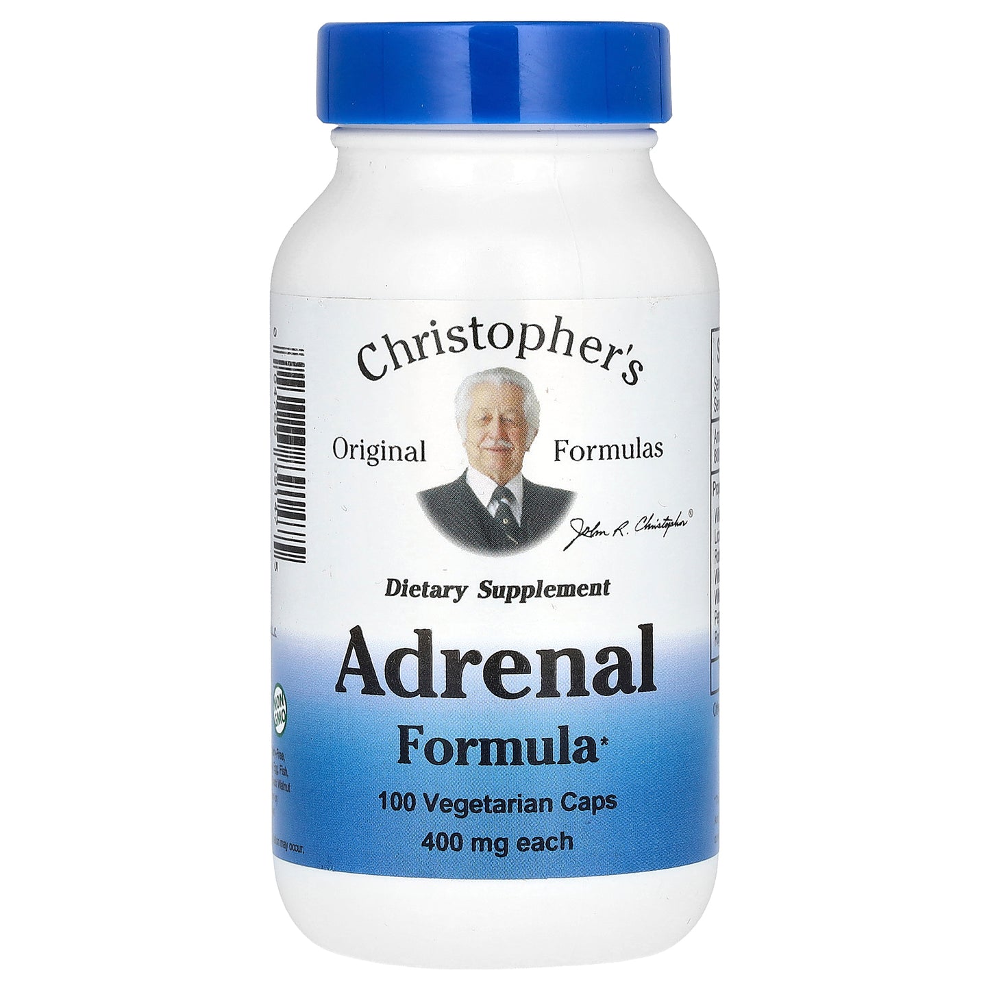 Christopher's Original Formulas, Adrenal Formula, 100 Vegetarian Caps