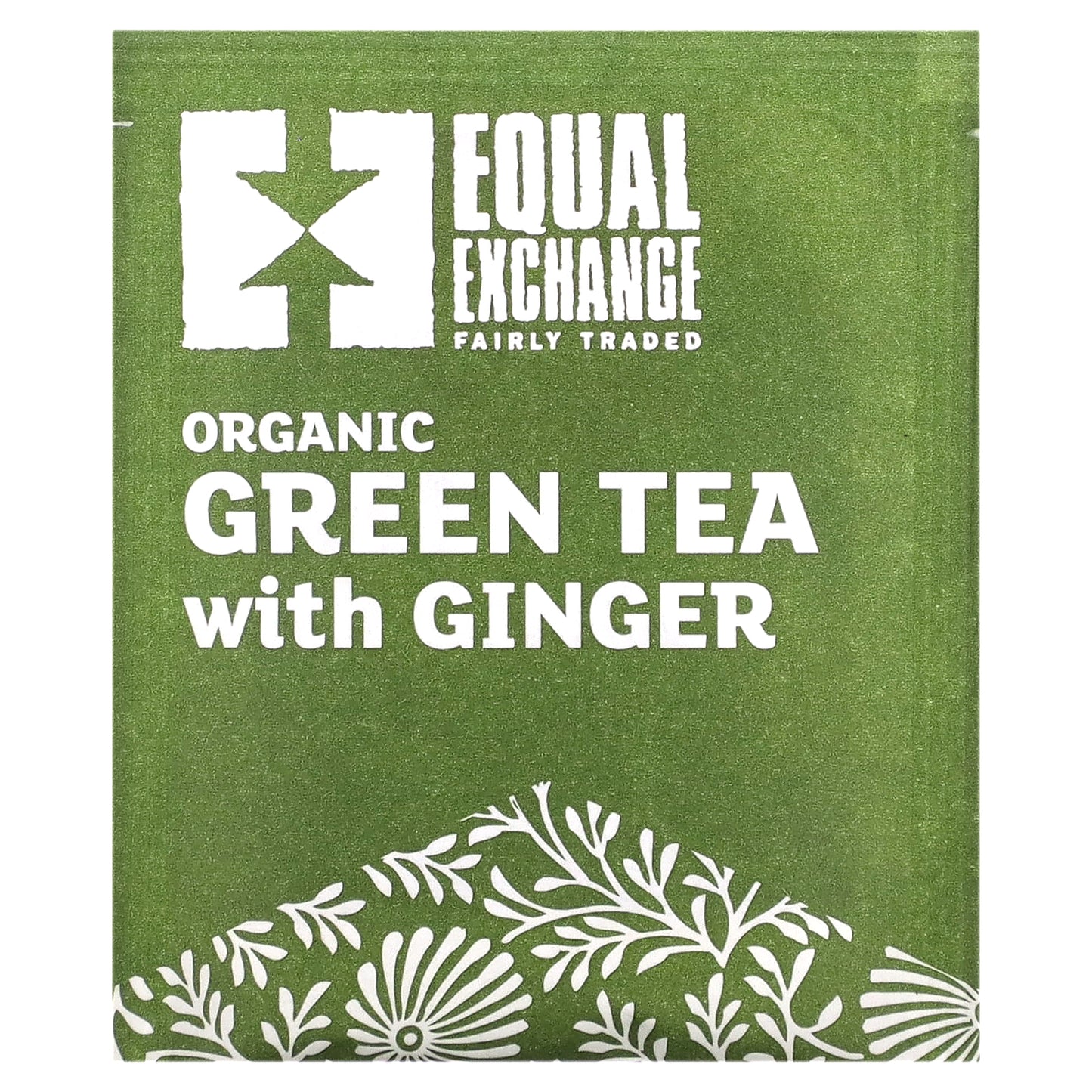 Equal Exchange, Organic Green Tea with Ginger, 20 Tea Bags, 1.05 oz (30 g)