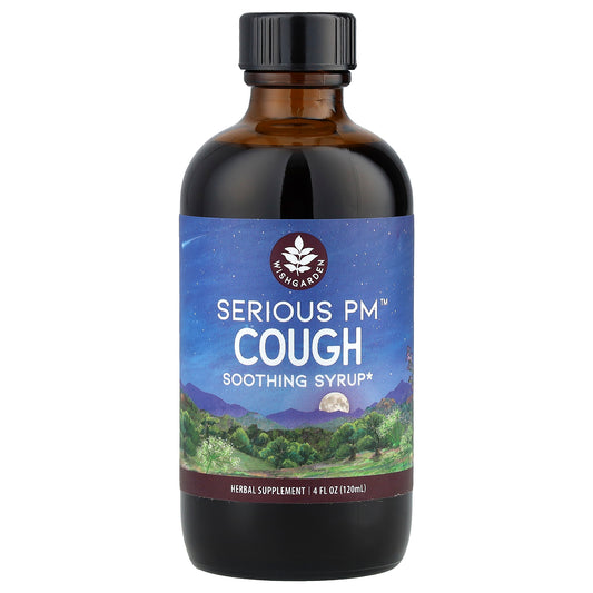 WishGarden Herbs, Serious PM™ Cough, Soothing Syrup, 4 fl oz (120 ml)