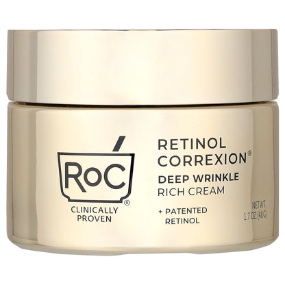 RoC, Retinol Correxion®, Deep Wrinkle Rich Cream, 1.7 oz (48 g)