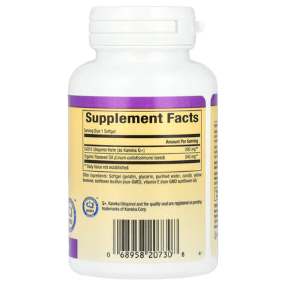 Natural Factors, Ubiquinol, 200 mg, 60 Softgels