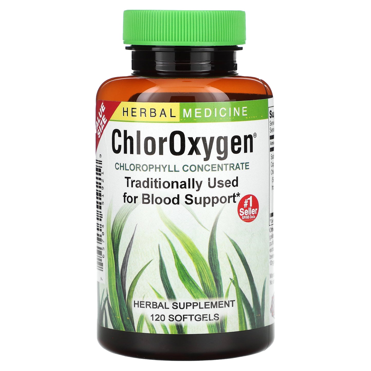 Herbs Etc., ChlorOxygen®, Chlorophyll Concentrate, 120 Softgels