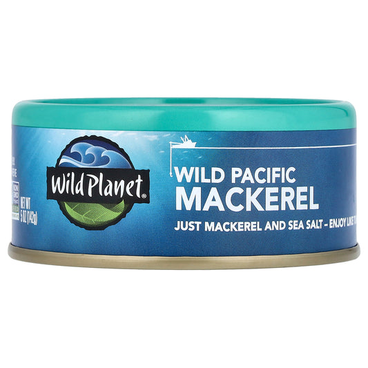 Wild Planet, Wild Pacific Mackerel, 5 oz (142 g)