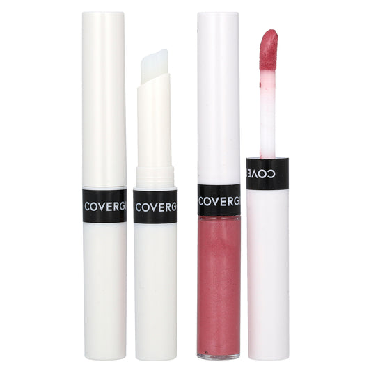 Covergirl, Outlast All-Day, Lip Color, 550 Blushed Mauve, 2 Piece Set