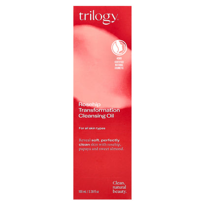 Trilogy, Rosehip Transformation Cleansing Oil, 3.38 fl oz (100 ml)