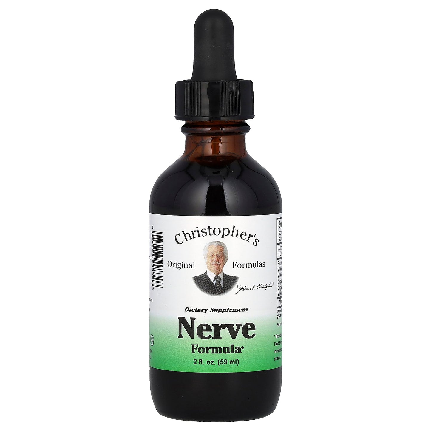 Christopher's Original Formulas, Nerve Formula, 2 fl oz (59 ml)