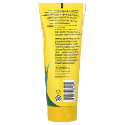 Alba Botanica, After Sun Gel, 80% Aloe Vera, 8 fl oz (237 ml)