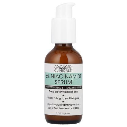 Advanced Clinicals, 5% Niacinamide Serum, Professional Strength, 1.75 fl oz (52 ml)