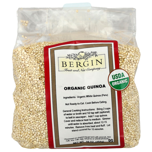 Bergin Fruit and Nut Company, Organic Quinoa, 16 oz (454 g)