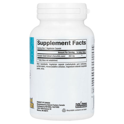 Natural Factors, WomenSense, BladderSense, 262 mg, 90 Vegetarian Capsules