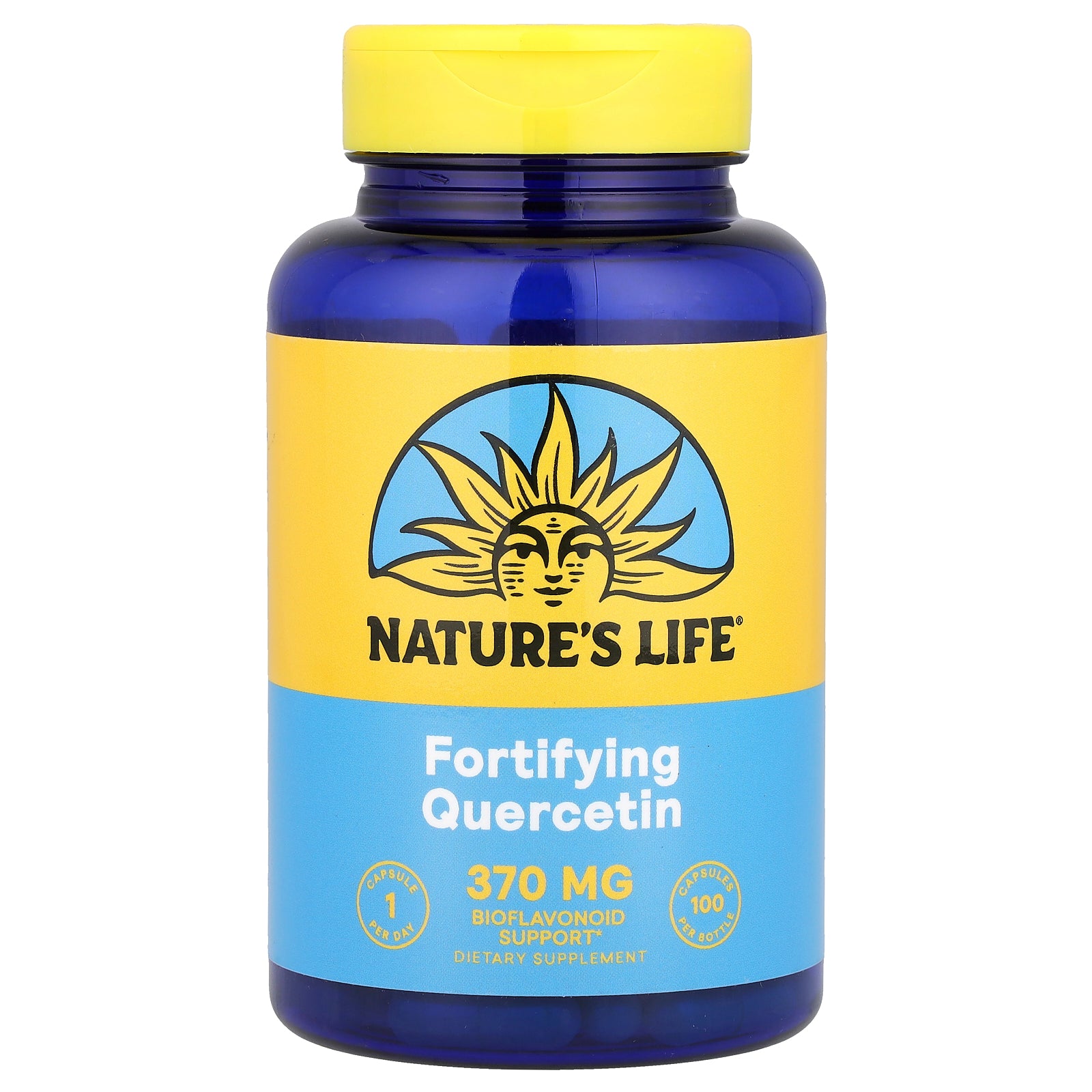 Nature's Life, Fortifying Quercetin, 370 mg, 100 Capsules