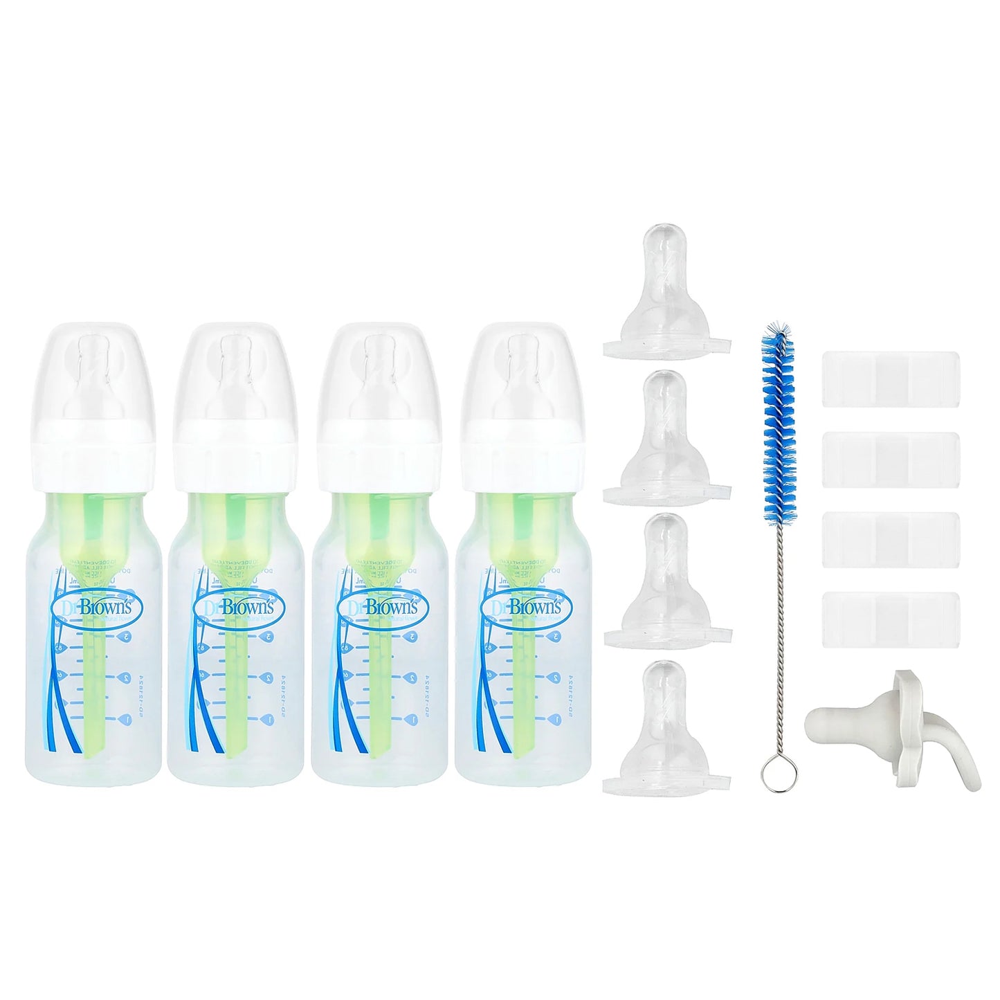 Dr. Brown's, Natural Flow®, Options+™, Anti-colic Baby Bottle, 18 Piece Set