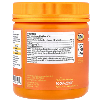 Zesty Paws, Cardio Bites™, For Dogs, All Ages, Salmon, 90 Soft Chew, 11.1 oz (315 g)